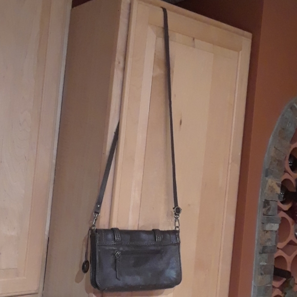 The Sak Laguna Brown Leather Crossbody Bag - Picture 2 of 6